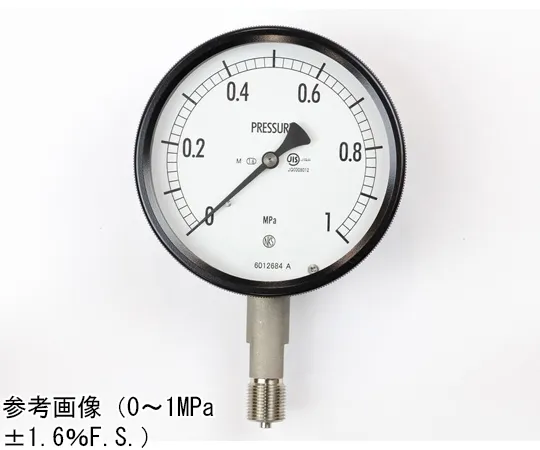 65-4299-10　Sealed Pressure Gauge (100Φ) Vertical A-Frame for Steam 0.16 MPa　BE10-133