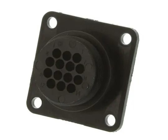 63-4743-08　TE Connectivity CPC Series 1 Series Panel Mount Housing, 14 contacts Socket　206043-1