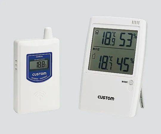 8-5784-01　［Discontinued］Wireless temperature and humidity monitor with heatstroke warning indicator　HI-01RF