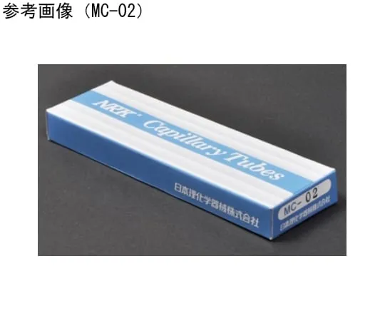 65-8687-11　Capillary Tube (Glass Capillary Tube) for Culture Length 210 Inner Diameter 0.13 x Outer Diameter 0.5 mm 1 Box (100 Pieces)　MC-201