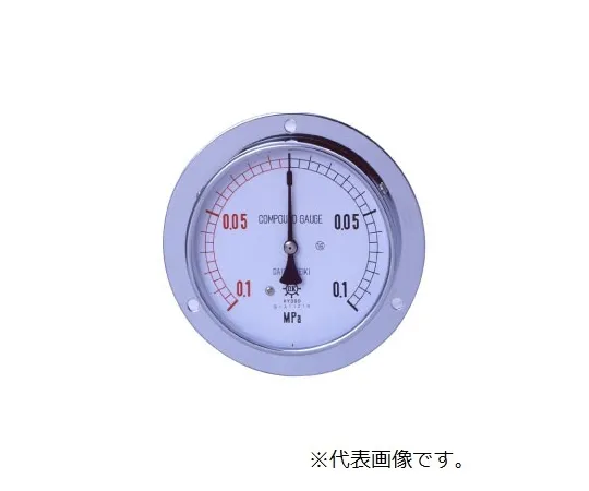 65-3611-67　IPT General Pressure Gauge D Type Φ100 G3/8 0~1MPA　DU38-1001MPA