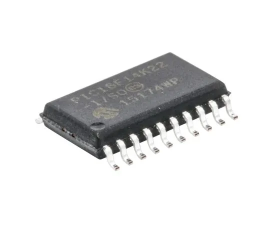 63-4931-08　Microchip, 8bit PIC Microcontroller, 64MHz, 16 kB, 256 B Flash, 20-Pin SOIC　PIC18F14K22-I/SO