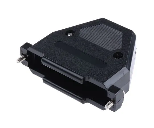 63-4790-98　MH Connectors MHCCOV Series ABS D-sub Connector Backshell, 37 Way, Strain Relief　MHCCOV-37SC-BK