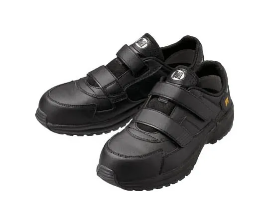 67-3127-31　JSAA Class B Certified Ultra-Lightweight Static Sneakers with Toe Box Black 22.0 cm　SL-615S-BK-22.0