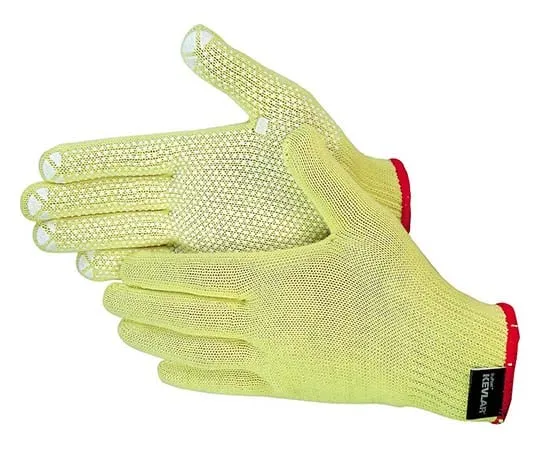 62-1361-10　10G Kevlar(R) Glove (Non-Slip PVC) 245mm L　HG-21-L
