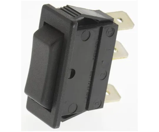63-4860-22　Arcolectric Single Pole Double Throw (SPDT), (On)-Off-(On) Rocker Switch Panel Mount　C1522ALAAA
