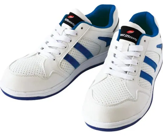 64-0984-72　Safety Shoes Lace-Up Type White 23.0 cm　S2151