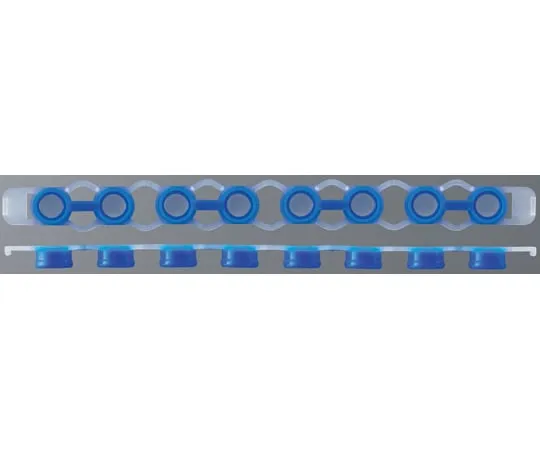 65-6911-19　8-Strip ergonomics Caps for PCR x 60 x 2 Bags　PCR-8SCP-RT-B