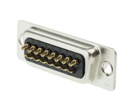 63-4887-82　Hirose HD Series Panel Mount, 15 Pin D-sub Connector Socket, Shell Size A　HDAB-15S(05)
