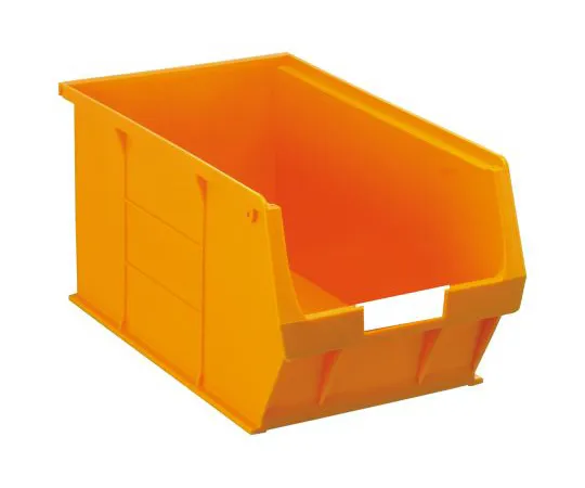 63-4806-60　RS Orange Plastic Stackable Storage Bin, 181mm x 205mm x 350mm　469-6756