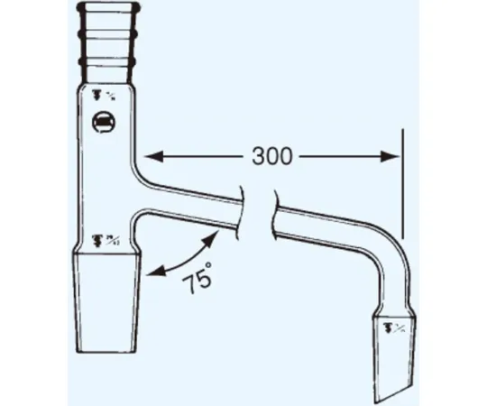 65-8674-51　Fractionation Tube TS Top 15 TS Bottom 15 TS Branch Tube 15　075-1515