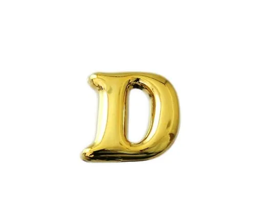 61-7421-11　Gold Characters Small D　ABG15-D