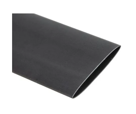 63-4712-72　TE Connectivity Black No Heat Shrink Tubing 19mm Sleeve Dia. x 1.2m Length, RNF-100 Series 2:1 Ratio　RNF-100-3/4-0-STK