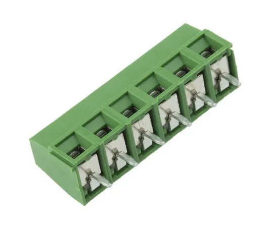 63-4772-74　TE Connectivity Buchanan, 6 Way PCB Terminal Strip　282836-6