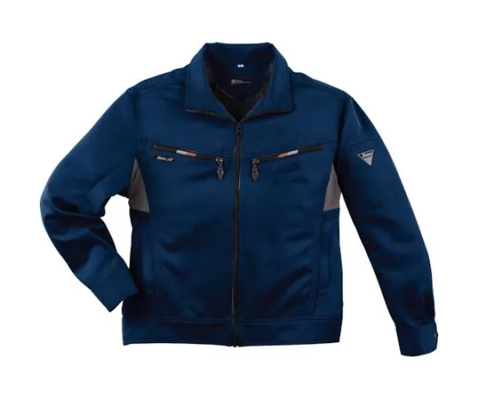 65-8378-64　Long Sleeve Blouson Navy 3L　1670-10-3L