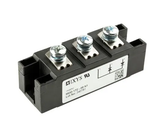 63-4933-28　IXYS 800V 190A, Dual Silicon Junction Diode, 3-Pin Y4 M6 MDD172-08N1　MDD172-08N1
