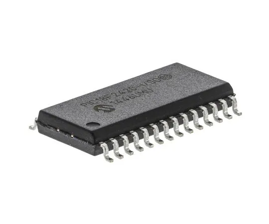 63-4895-83　Microchip PIC18F2420-I/SO, 8bit PIC Microcontroller, 40MHz, 16 kB, 256 B Flash, 28-Pin SOIC　PIC18F2420-I/SO