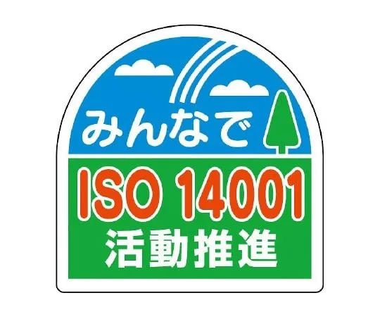 62-6094-74　Helmet Stickers Promoting ISO1400 Activities Together　371-45