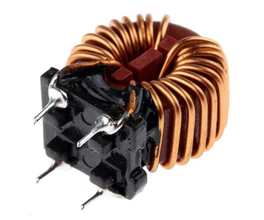 63-4824-96　Wurth 1 mH ±30% Leaded Inductor, 6A Idc, 13mΩ Rdc WE-CMB　744823601