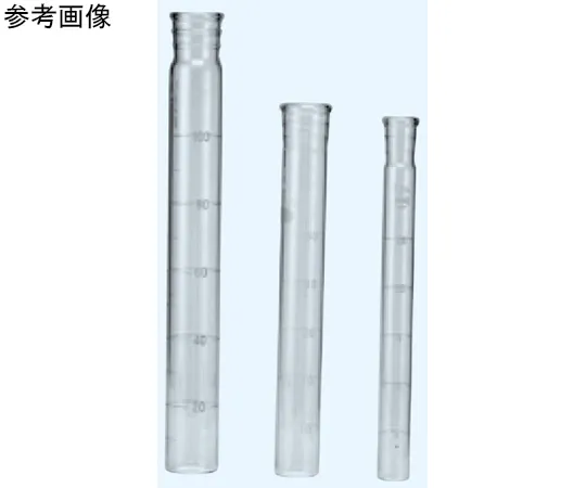 65-8671-51　Colorimetric Tube (Without Stopper) TS Sliding Part 24 50 mL Silver Stainless Steel Scale　204-050BO