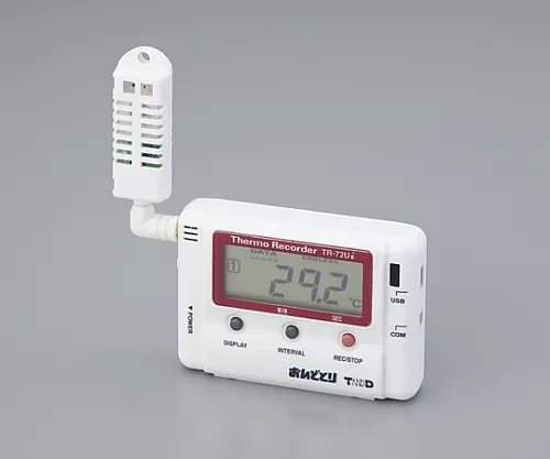 6-8030-01　［Discontinued］ONDOTORI Thermo-Hygro Data Logger (USB Connection, Infrared Communication)　TR-72Ui
