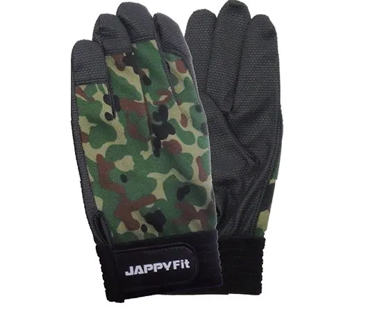 63-6337-59　Work Gloves Green Camouflage M　JPF-178MG-M