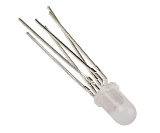 63-4744-37　2 V, 2.2 V, 4 V RGB LED 5mm Through Hole, Kingbright LF5WAEMBGMBW　LF5WAEMBGMBW