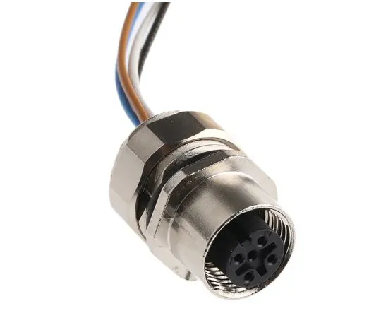 63-4917-24　DUPLICON Series Panel Mount M12 Connector, Female, 4 Way, 4A, 250 V　1523447