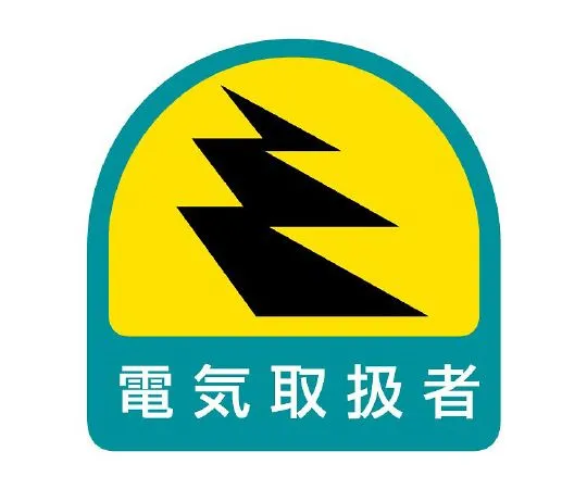 62-6110-12　Helmet Sticker Electrical Handlers 1 Sheet (2 Sheets)　851-51