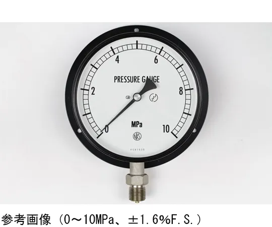 65-4291-32　Normal Pressure Gauge (Φ150) Vertical B Frame 100 MPa　AG10-243
