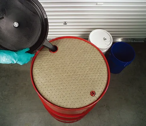 61-3593-04　［Discontinued］Oil-Only Barrel Top PIG Mat　MAT508-109