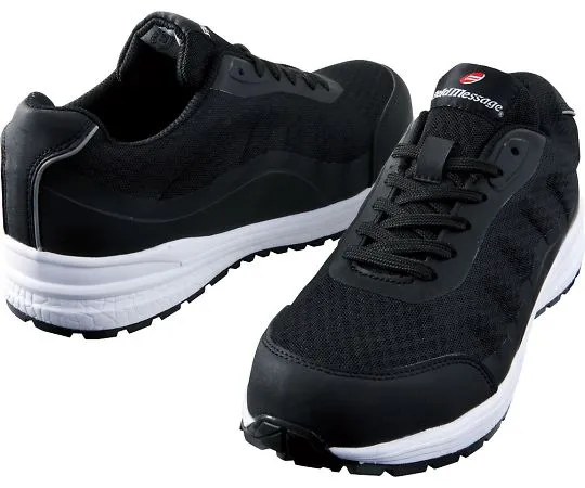64-0985-77　［Discontinued］Safety Shoes Lace-Up Type Black 22.0 cm　S2161