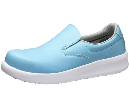 67-6619-05　JSAA Class A Certified Ultra-Anti-Slip Work Shoes with Toe Box High Grip The Force Blue 21.0 cm　NHF-600-BL-21.0