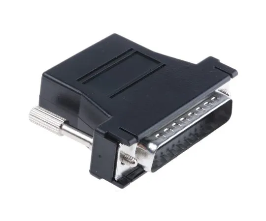 63-4654-86　RS PRO D Sub Adapter Male 25 Way D-Sub to Female RJ45　818-716