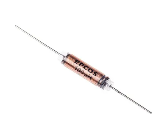 63-4728-62　EPCOS 100 μH ±20% Ferrite VHF Inductor, Max SRF:55MHz, 1A Idc, 650mΩ Rdc B82111E　B82111E0000C025