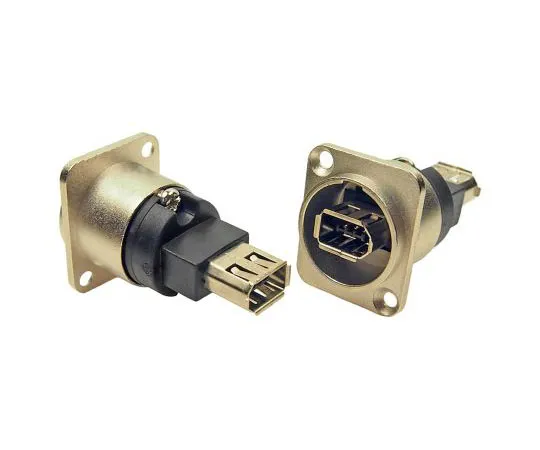63-4676-78　RS PRO 2 Way Straight Panel Mount Firewire Connector, Socket　124-6389