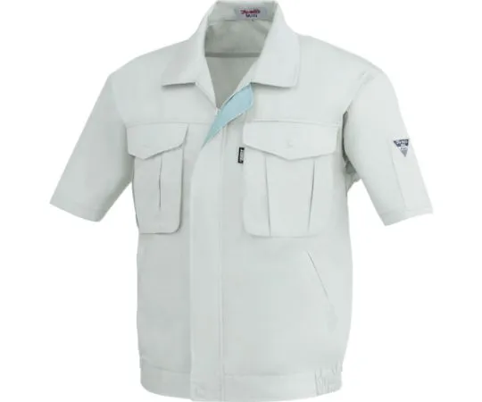 65-8328-40　Short Sleeve Blouson Gray 3L　1291-20-3L