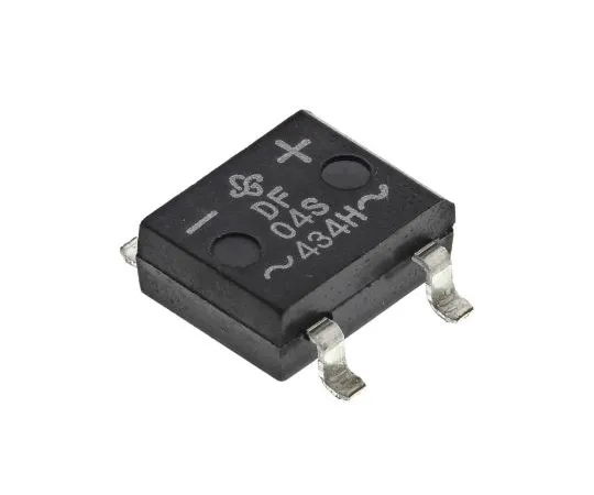 63-4898-53　Vishay DF04S-E3/77, Bridge Rectifier, 1A 400V, 4-Pin DF-S　DF04S-E3/77