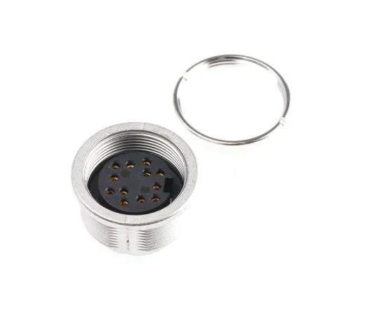 63-4698-63　Amphenol C 091 D Series, 12 Pole Din Socket Socket, 3A, 150 V ac/dc IP67　C091-31N012-2002