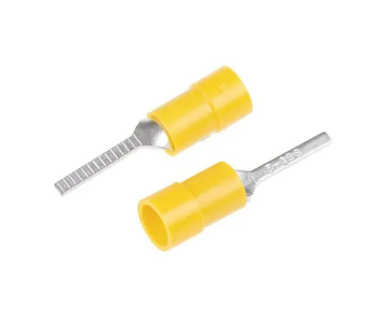 63-4891-46　RS PRO No Insulated Crimp Blade Terminal 18mm Blade Length, 4mm² to 6mm², 12AWG to 10AWG, Yellow　613-9801
