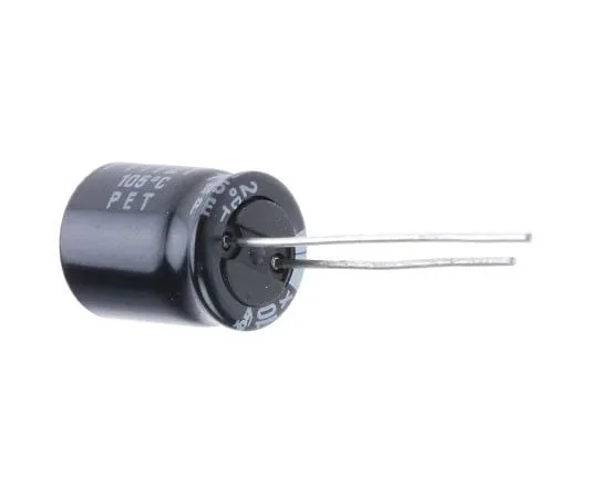 63-4736-50　Rubycon 1000μF 6.3V dc Aluminium Electrolytic Capacitor, Through Hole 10 (Dia.) x 12.5mm +105°C 10mm 5mm　6.3YXF1000M10X12.5