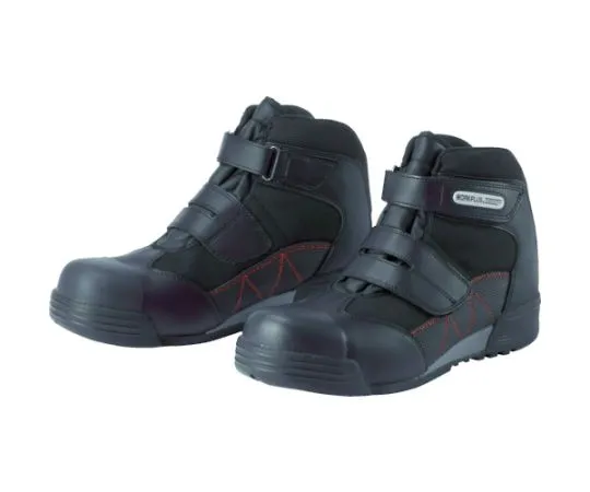 67-3129-09　JSAA Class A Certified Construction Sneakers Black 23.5 cm　MPC525-BK-23.5