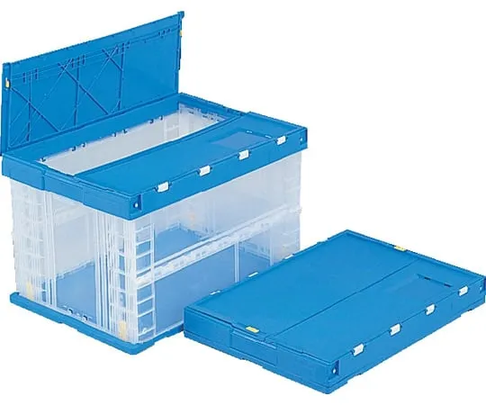67-7114-75　Container P75B-2 Transparent/Blue　55198000TMBL