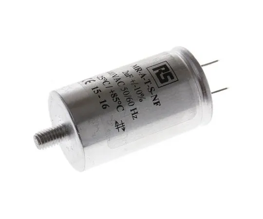 63-4722-76　RS Pro 2μF Polypropylene Capacitor PP 440V ac ±10% Tolerance Screw Mount　196-4646