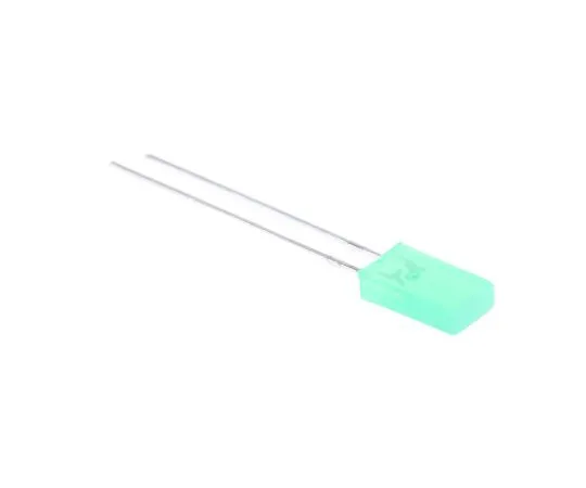 63-4744-25　2.2 V Green LED Rectangular Through Hole, Kingbright L-383GDT　L-383GDT