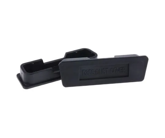 63-4927-92　Female 25 Way D-sub Connector Dust Cap, Carbon Black Reinforced PP　666-0936