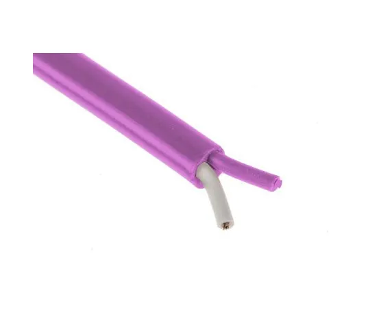 63-4890-22　Extension Cable Type N, -75 → +260 °C 2 Core Unscreened PFA Sheath 25m　611-8062