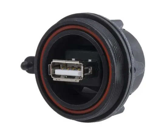 63-4806-29　Bulgin Buccaneer Series, Panel Mount, Version 2.0 Type A USB Connector, Receptacle　PX0842/A