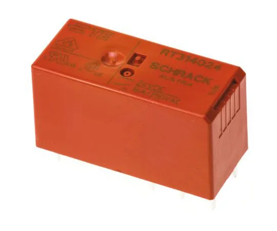63-4719-65　TE ConnectivityRT3 SPDT Non-Latching Relay PCB Mount, 24V dc Coil, 16A　RT314024 9-1393239-8
