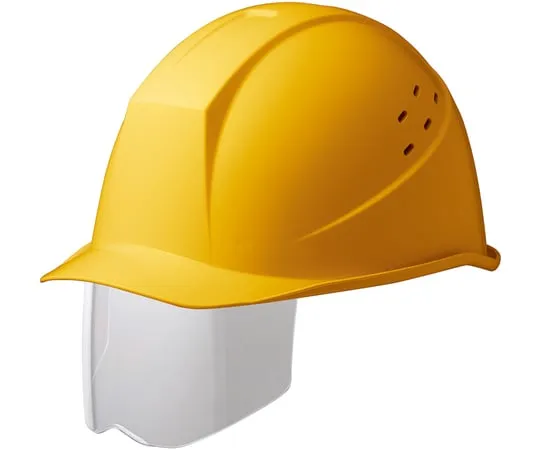 67-6630-08　ABS Helmet (Windflow/Shield Surface/Vent) Yellow　SC-11BVSRA3-UP3-Y